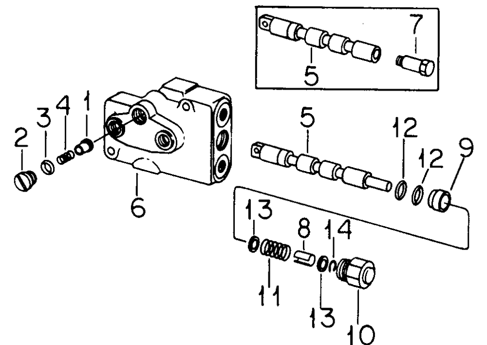 Control Valve-Cessna Diagram and Parts List for 1914 145986100-145986399-146986100-146986399 Cub Cadet Lawn Tractor